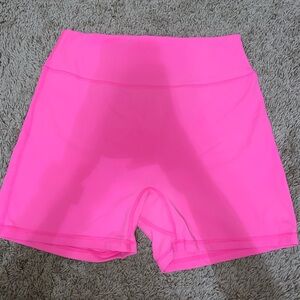 BuffBunny Vibrant Pink Bike Shorts